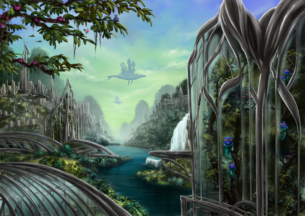 Hiker with a map looking out over a mountain range